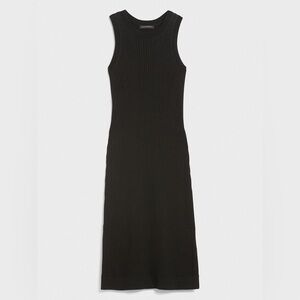 Banana Republic Petite Ribbed Midi Sweater Dress